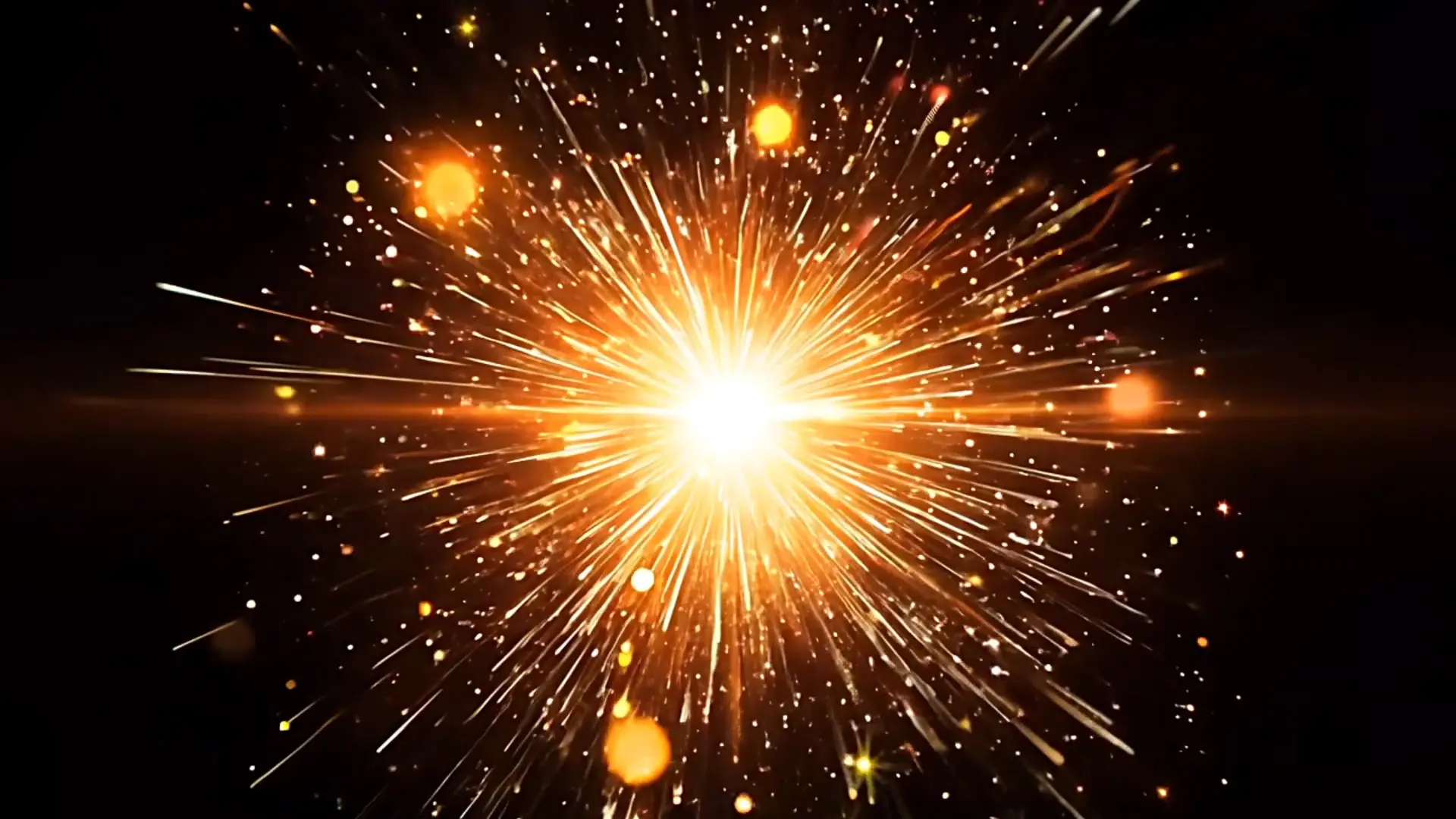 Radiant Sparks Overlay Effect for Motion Graphics